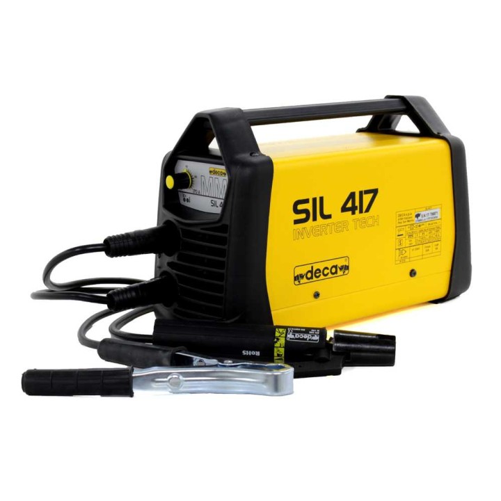 Deca SIL 417 invertterihitsauskone MMA/TIG, 10–170 A, 230 V, kuljetuslaukku