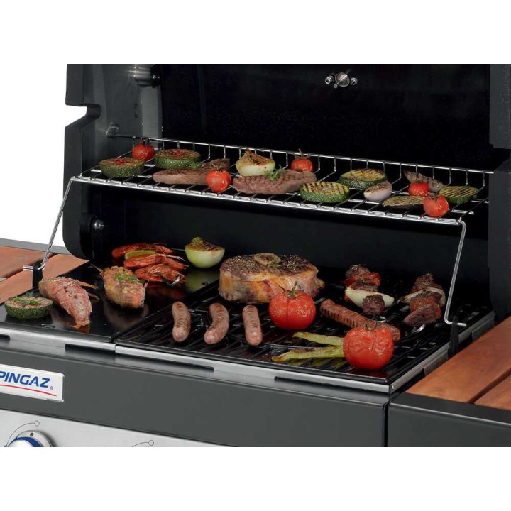 Campingaz 3 Series Woody LX -kaasugrilli, 9,6 kW, emaloitu valurauta