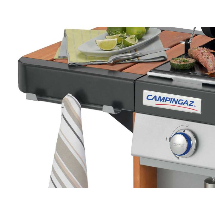 Campingaz 3 Series Woody LX -kaasugrilli, 9,6 kW, emaloitu valurauta