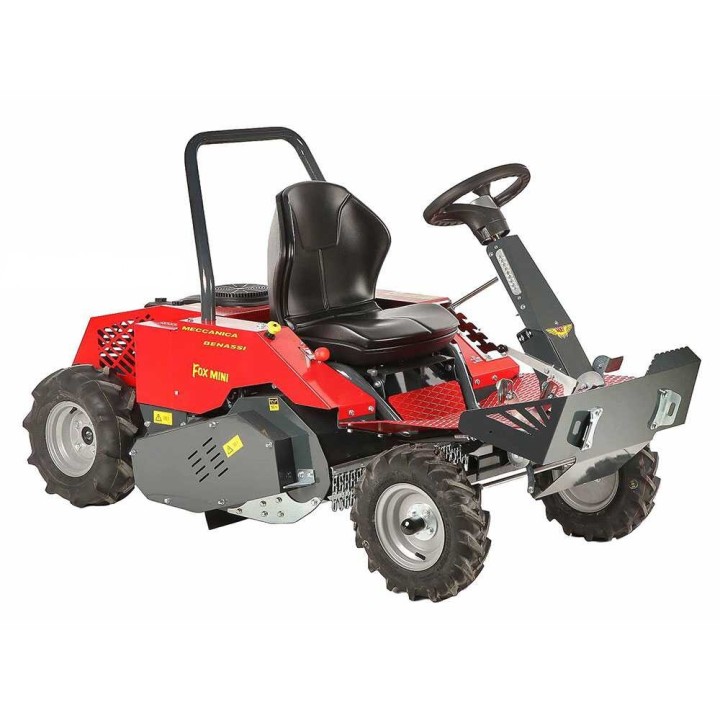 Meccanica Benassi Fox Mini traktorimurskain, Loncin 452 cm³, hydrostaattinen, 85 cm