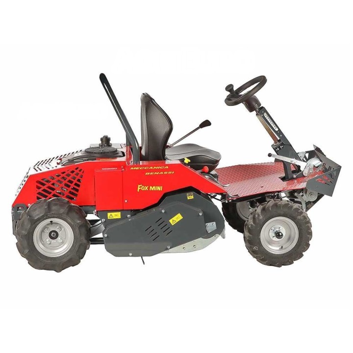 Meccanica Benassi Fox Mini traktorimurskain, Loncin 452 cm³, hydrostaattinen, 85 cm