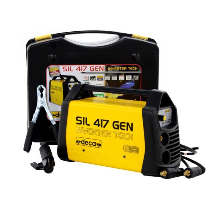 Deca SIL 417GEN invertterihitsauskone, MMA/TIG, 10–170 A, 230 V, kuljetuslaukku