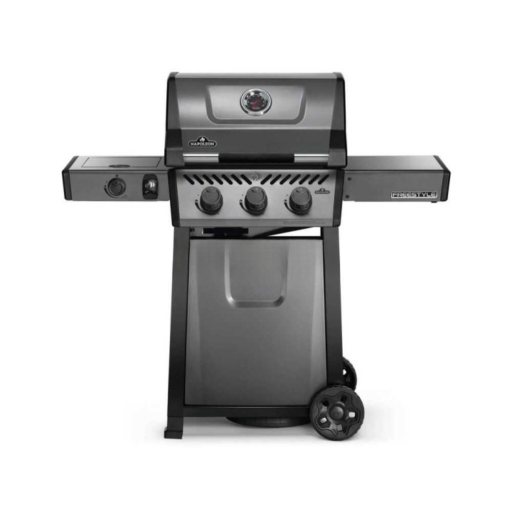 Napoleon Freestyle 365 SB -kaasugrilli, 3 poltinta, sivukeitin, 12 kW