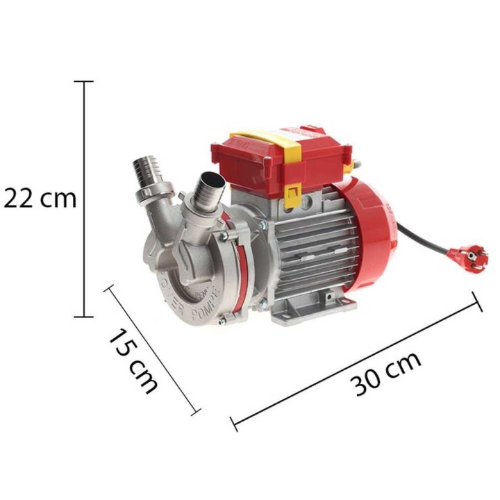 Rover Novax 30-OIL sähköpumppu öljyn siirtoon, 1,2 HP, 230 V