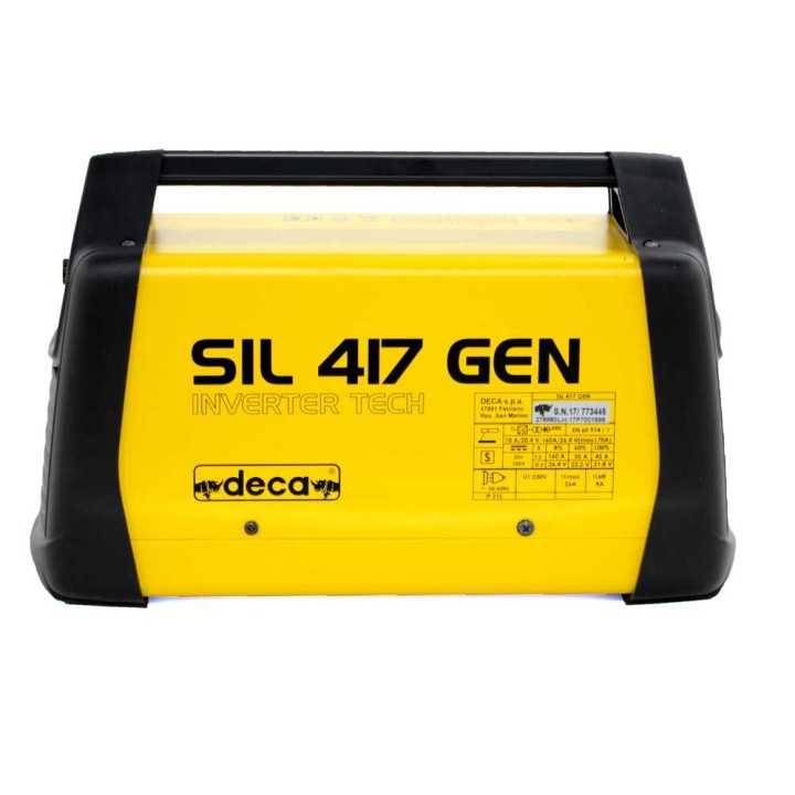 Deca SIL 417GEN invertterihitsauskone, MMA/TIG, 10–170 A, 230 V, kuljetuslaukku