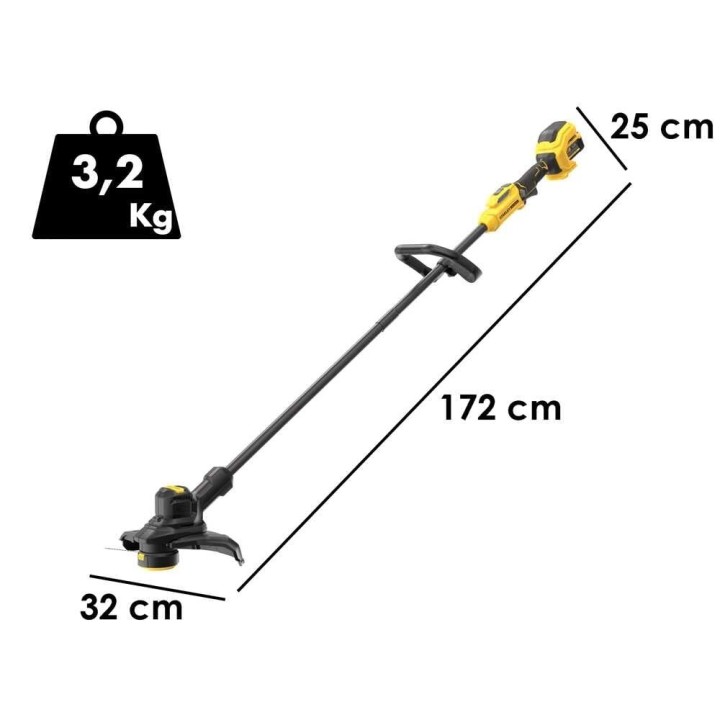 Stanley Fatmax SFMSTB930M-QW akkukäyttöinen trimmeri, 20 V, 4 Ah