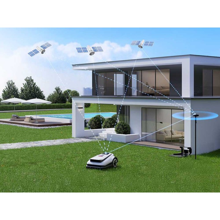 Ecovacs GOAT A1600 RTK robottiruohonleikkuri ilman rajalankaa, 1 600 m², 33 cm