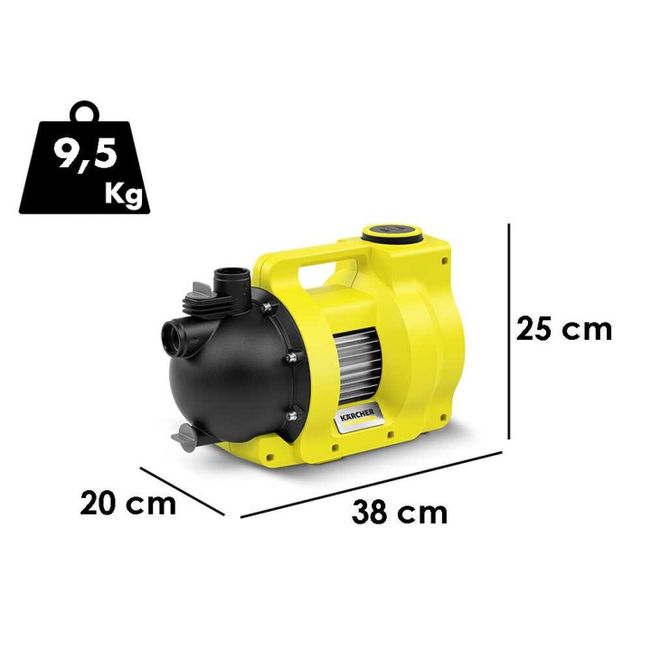 Karcher BP 6.000 Garden sähköpumppu, 1 000 W, 6 000 l/h, 230–240 V