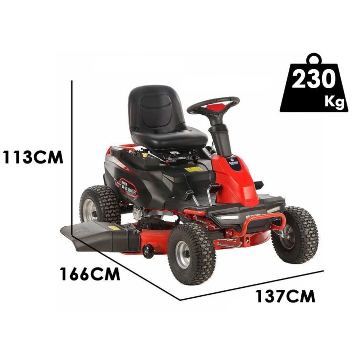 Blue Bird BR SD 98 -akkurider, 48 V, 98 cm, sivupoisto