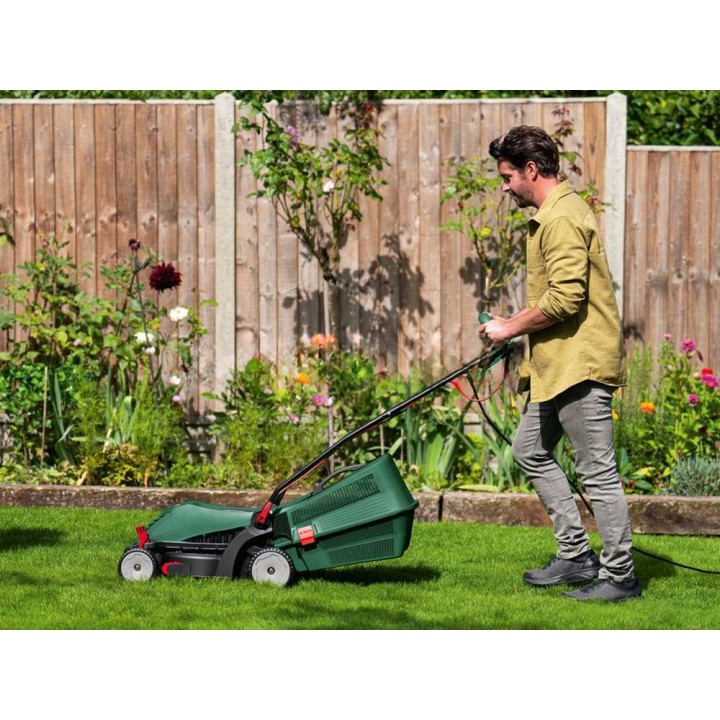 Bosch UniversalRotak 34-405 sähköruohonleikkuri, 1 300 W, 34 cm