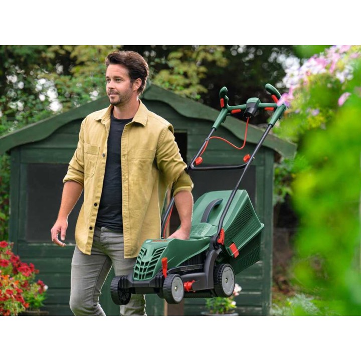 Bosch UniversalRotak 34-405 sähköruohonleikkuri, 1 300 W, 34 cm