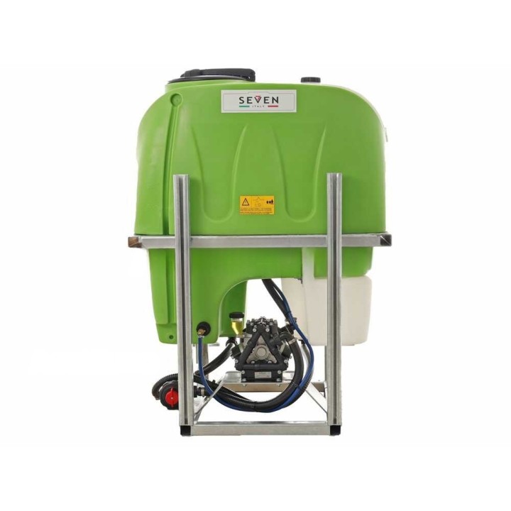 Seven Italy 400L traktorikäyttöinen ruiskutuslaite, Comet BP 75, 400 l