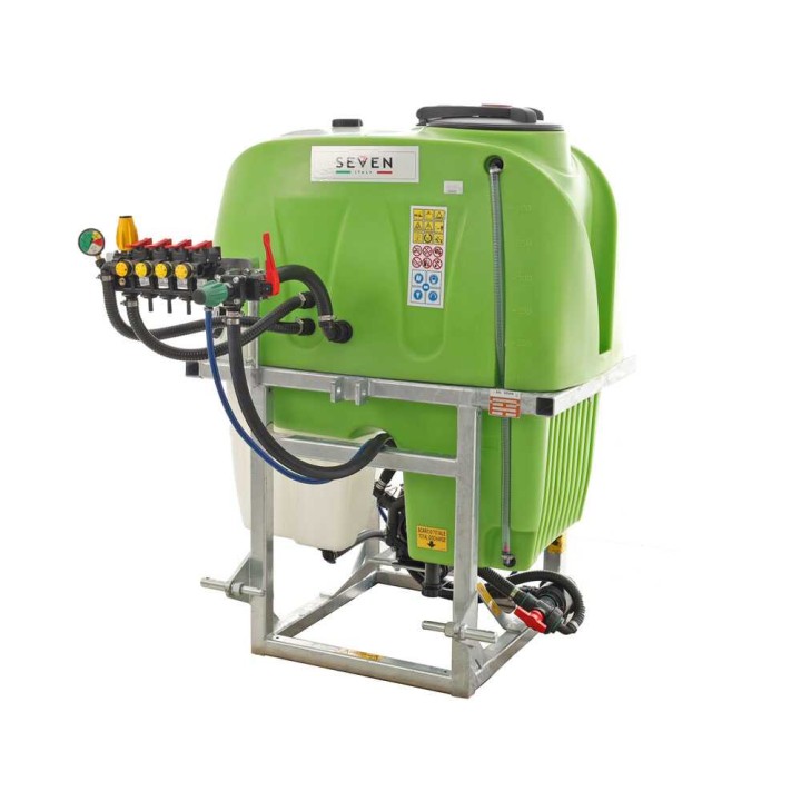 Seven Italy 400L traktorikäyttöinen ruiskutuslaite, Comet BP 75, 400 l
