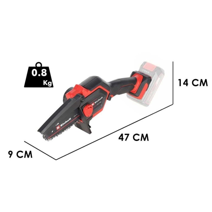 Einhell GE-PS 18/15 Li BL Solo akkuketjusaha, 18 V, ilman akkua ja laturia