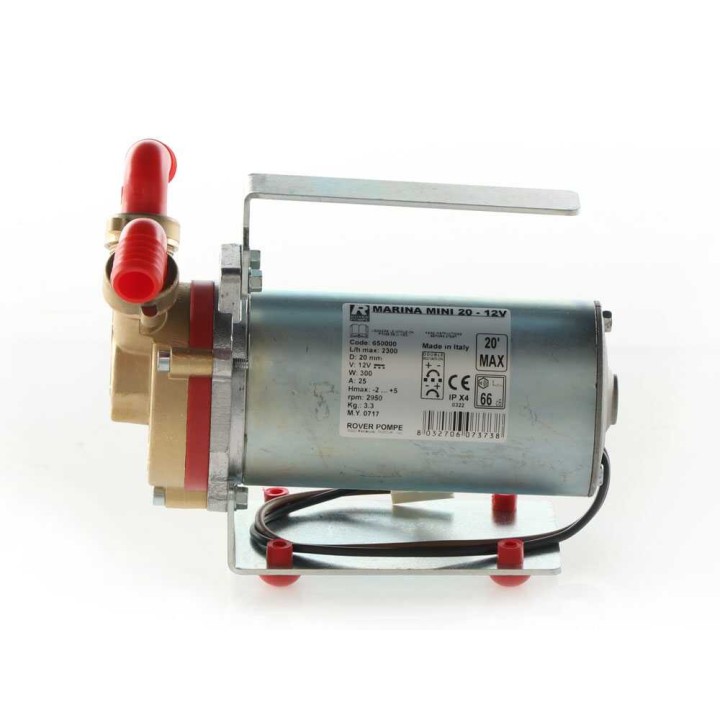 Rover Marina Mini 20 sähköinen siirtopumppu, pronssi, 12 V, 300 W