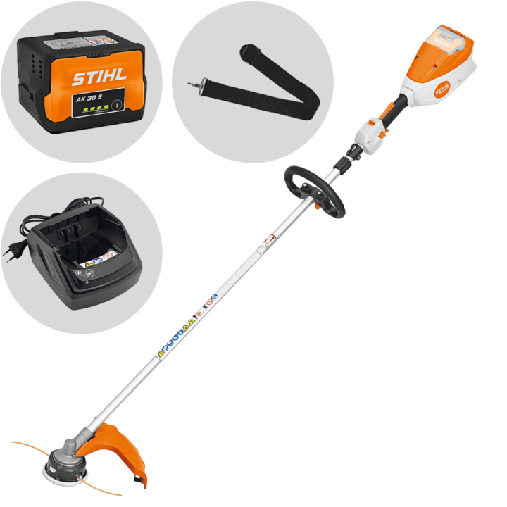 STIHL FSA 80 R akkuraivaussaha AK 30 akku 36 V 1 000 W