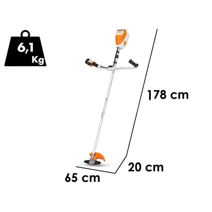 STIHL FSA 80 akkuraivaussaha, AK 30 -akku, 36 V, 5 Ah