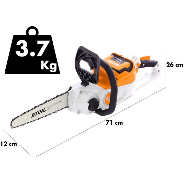STIHL MSA 70 C-B Set akkumoottorisaha, 36 V, 30 cm carving-laippa