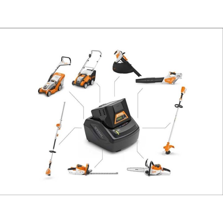 STIHL HTA 50 -akkukäyttöinen oksasaha AK 30 S -akulla, 36 V, 5 Ah