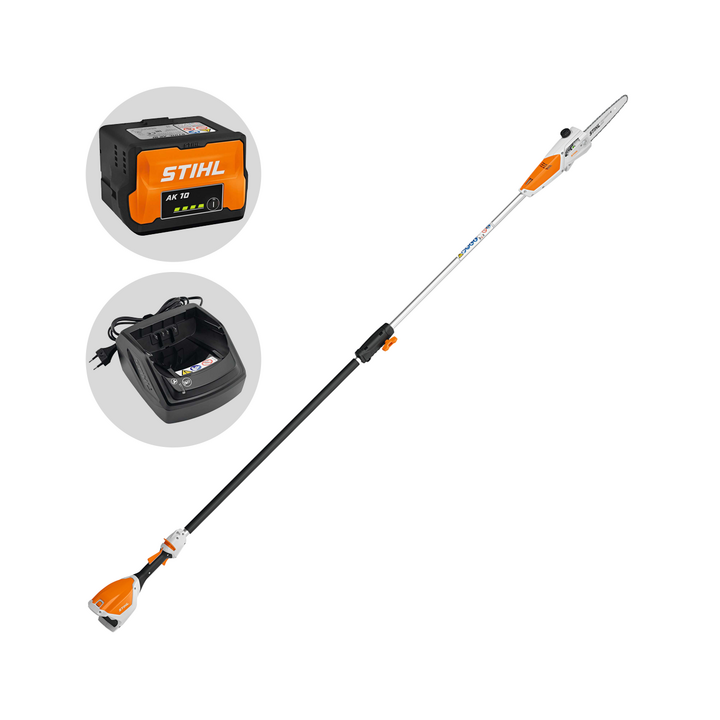 STIHL HTA 50 akkupylväsleikkuri 36 V 25 cm AK 10 akku