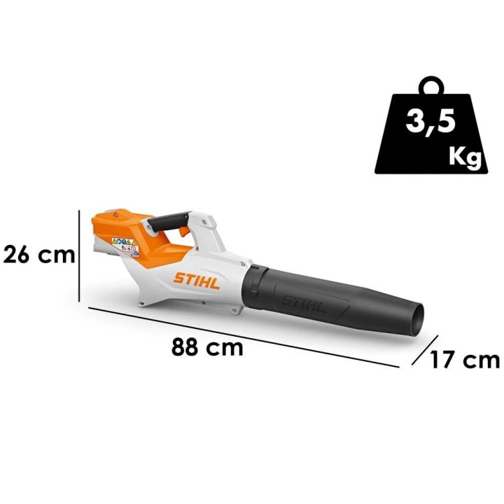 STIHL BGA 50 -akkupuhallin AK 30 S -akulla, 36 V, 5 Ah