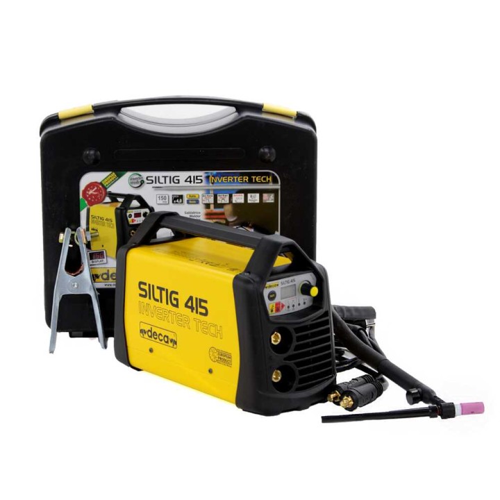 Deca SILTIG 415 invertterihitsauslaite, TIG LIFT/MMA, 10–150 A, 230 V