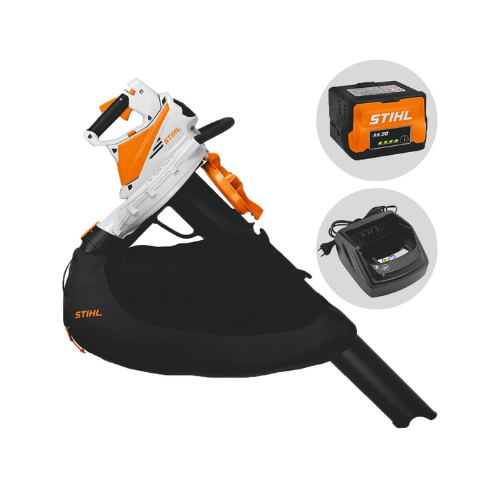 STIHL SHA 56 puhallin imuri silppuri 36 V AK 20 akku