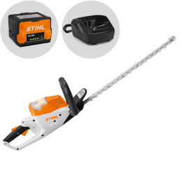 STIHL HSA 50 akkupensasleikkuri 36 V AK 20 akku ja laturi 50 cm