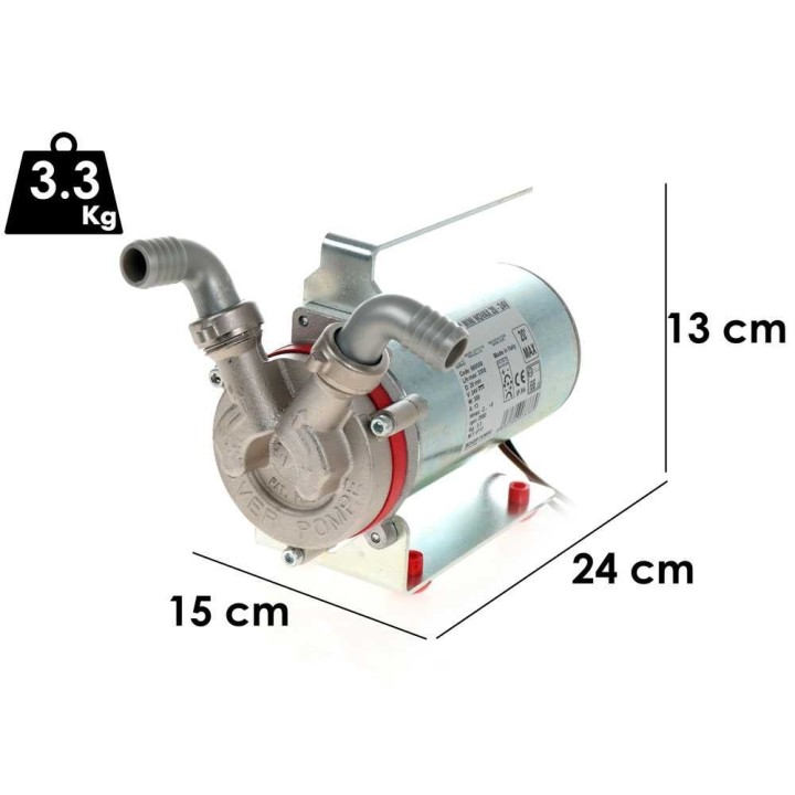 Rover Marina Mini Novax 20 - 24 V siirtopumppu, 300 W, 38 l/min