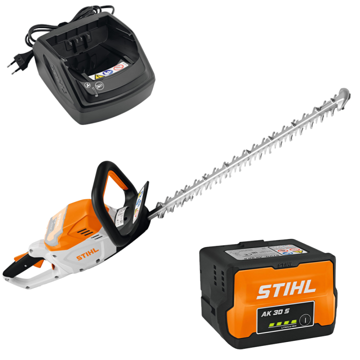 STIHL HSA 60 SET akkupensasleikkuri 36 V 60 cm AK 30 S akku