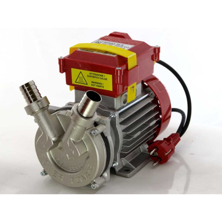 Rover Novax 25 B sähköinen siirtopumppu kuumille nesteille, 0,9 HP, 230 V, 45 l/min