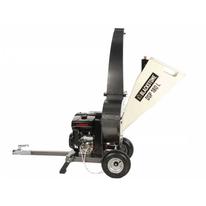BlackStone DSP 180 L -biotriturattori, Loncin 420 cm³, 15 HP, 90 mm