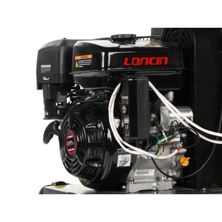 BlackStone DSP 180 L -biotriturattori, Loncin 420 cm³, 15 HP, 90 mm