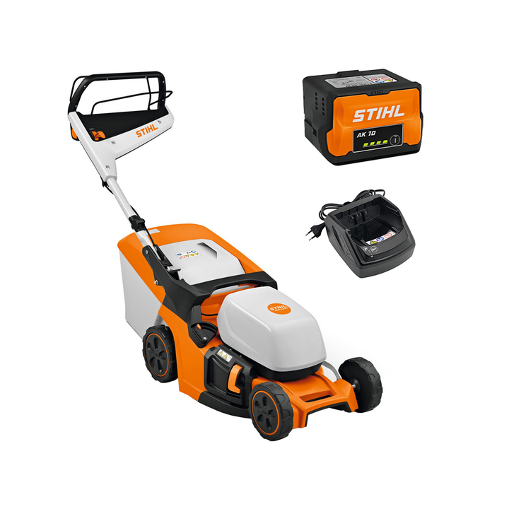 STIHL RMA 443 V akkuruohonleikkuri 36 V 41 cm akku ja laturi