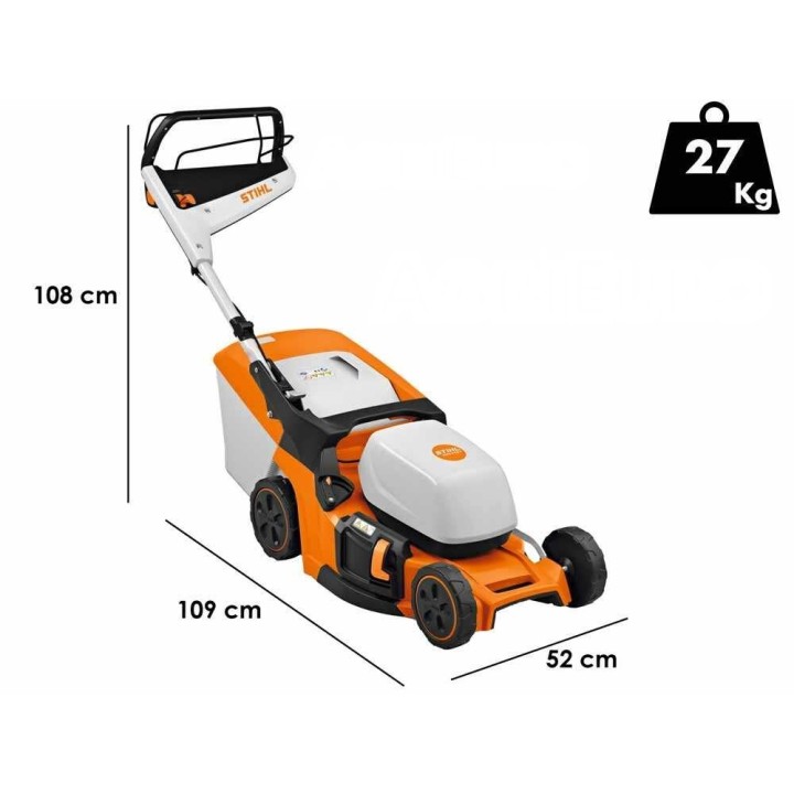 STIHL RMA 448 V akkuruohonleikkuri, 36 V, 4 Ah, 46 cm