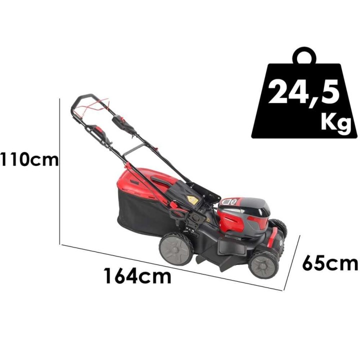 Ama Freemow 98700 akkuruohonleikkuri, 40 V, 5 Ah, 46 cm