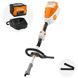 STIHL KMA 80 R Kombi akku moottori 36 V 1 000 W AK 20 akku ja laturi