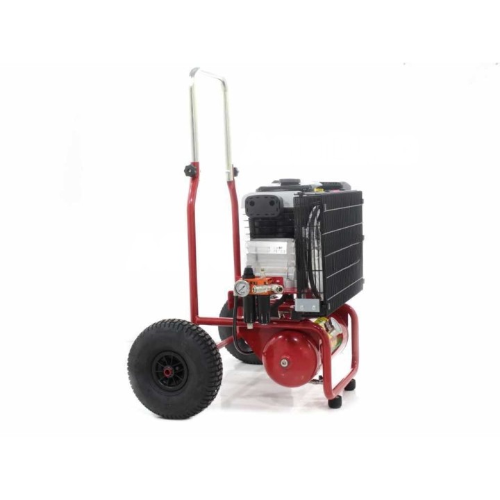 TB 10/270 bensiinikäyttöinen kompressori, 4 HP, 270 l/min, 10 l, 11 bar