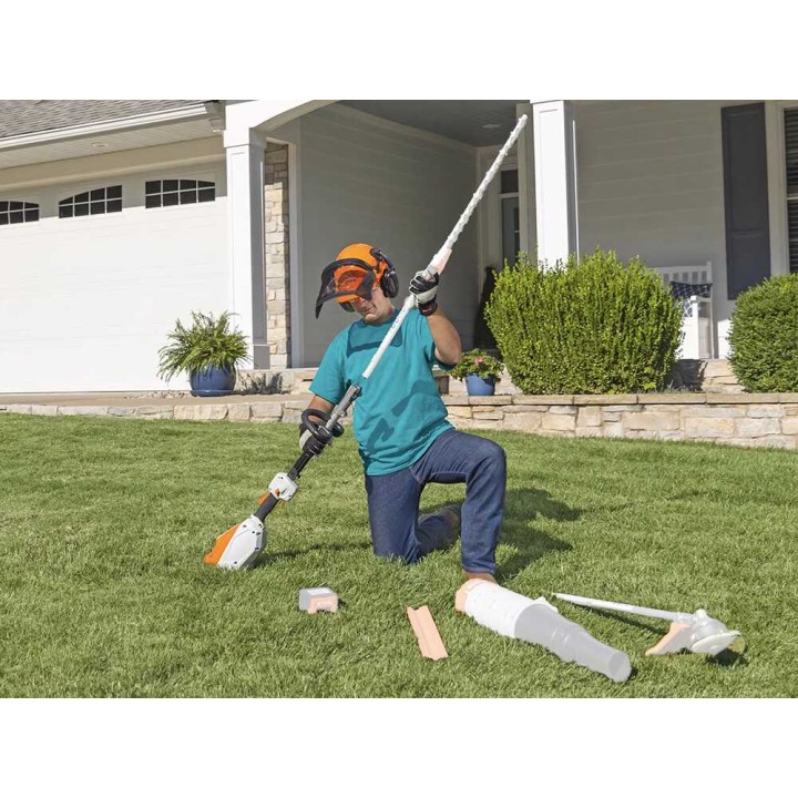 STIHL KMA 80 R akkukäyttöinen Kombi-moottori, AK 30 S 36 V 5 Ah -akku