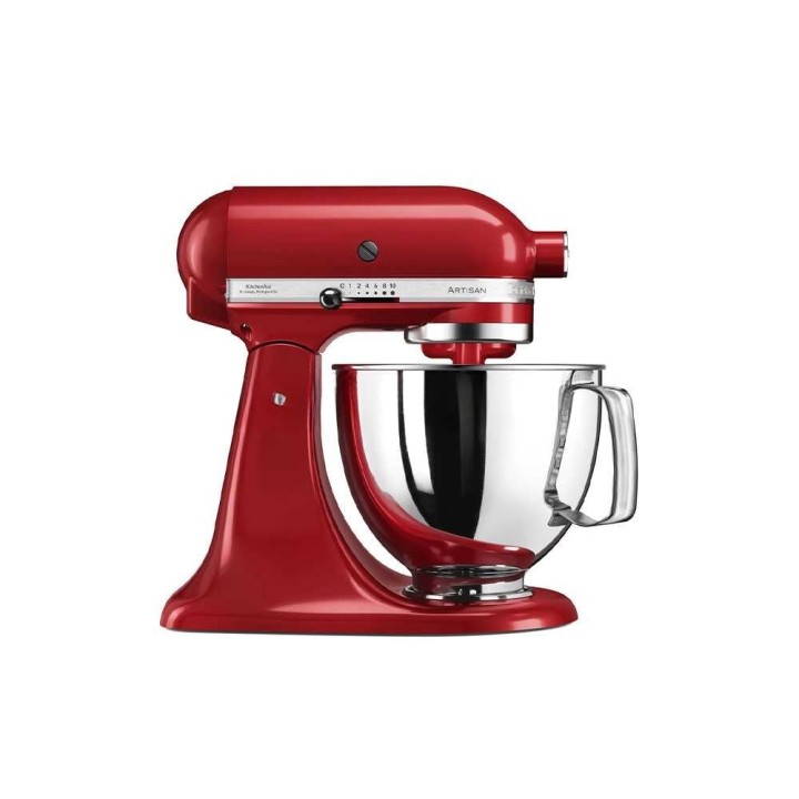 KitchenAid Artisan 5KSM125-EER planetaarinen yleiskone, 4,8 l, 300 W, punainen