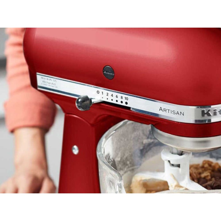 KitchenAid Artisan 5KSM125-EER planetaarinen yleiskone, 4,8 l, 300 W, punainen