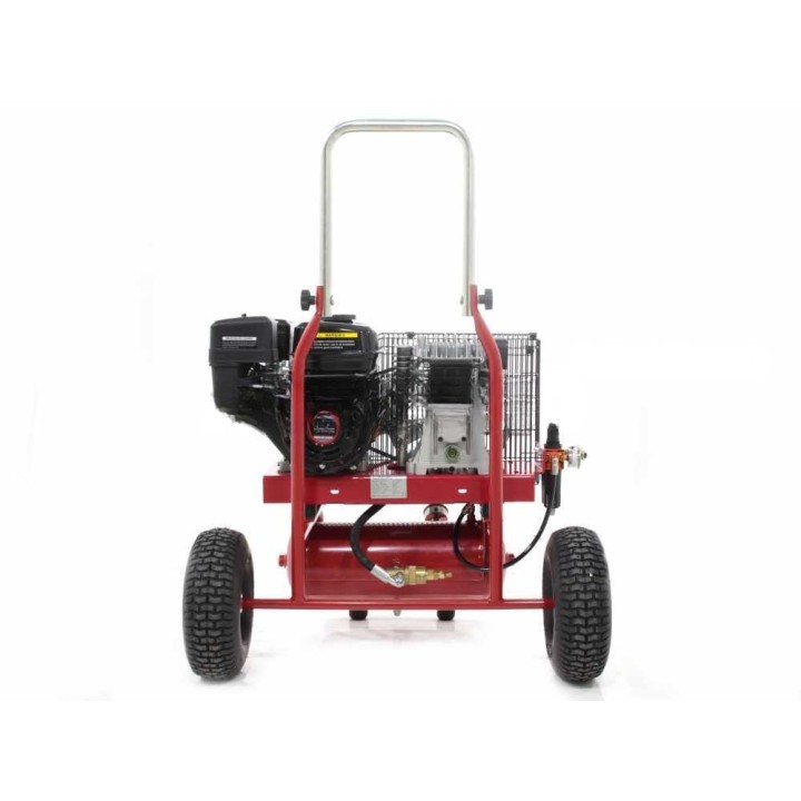 TB 10/270 bensiinikäyttöinen kompressori, 4 HP, 270 l/min, 10 l, 11 bar