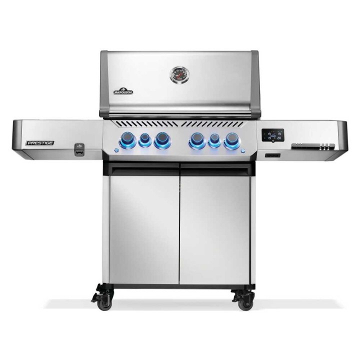 Napoleon Prestige 500 kaasugrilli, 23,5 kW, infrapunasivukeitin