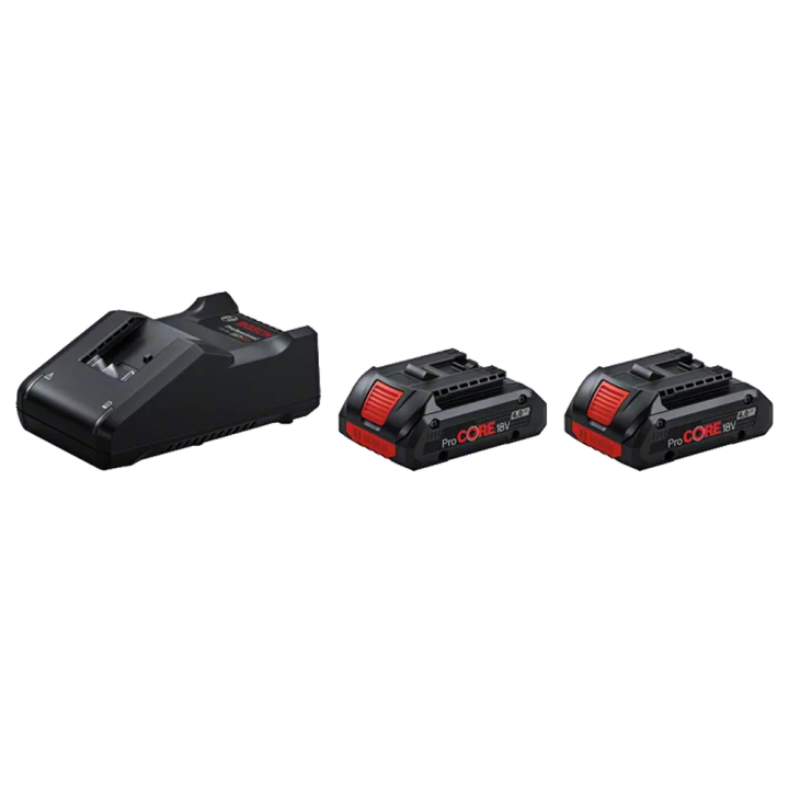 Bosch Professional GBA Starter Set 18 V 2 4 0 Ah n akut ja GAL 18V 40 laturi
