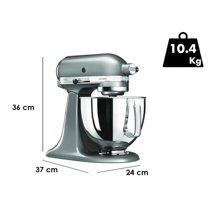 KitchenAid Artisan 5KSM125-ECU planetaarinen yleiskone, 4,8 l, 300 W, 230 V