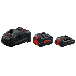 Bosch ProCORE 18V akkusarja 4 0 ja 5 5 Ah akut laturi