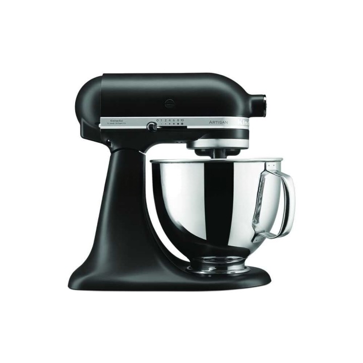 KitchenAid Artisan 5KSM125-EBM planetaarisekoitin, 300 W, 4,8 l, musta