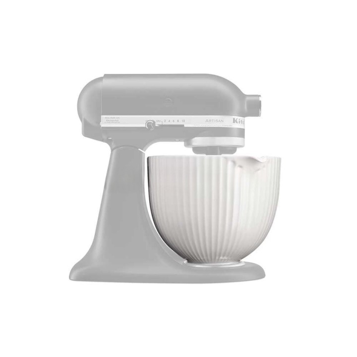 KitchenAid Classic Column keraaminen kulho, 4,7 l, kallistuvapäisiin yleiskoneisiin