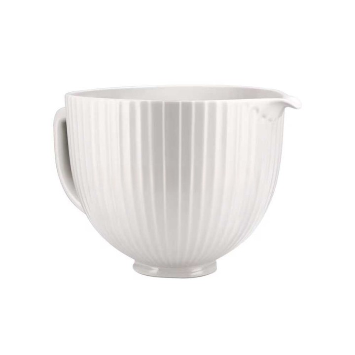 KitchenAid Classic Column keraaminen kulho, 4,7 l, kallistuvapäisiin yleiskoneisiin