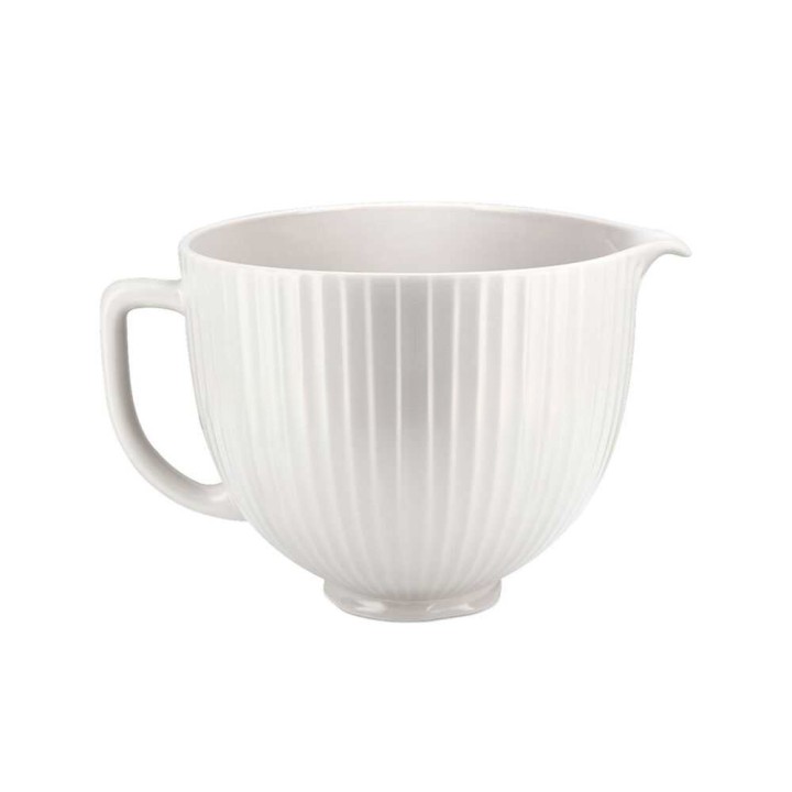 KitchenAid Classic Column keraaminen kulho, 4,7 l, kallistuvapäisiin yleiskoneisiin